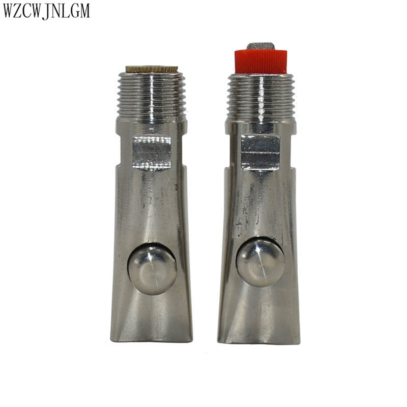 10 Pcs Livestock equipment 1/2" Thickening Stainless Steel Pig Head Nipple - KiwisLove
