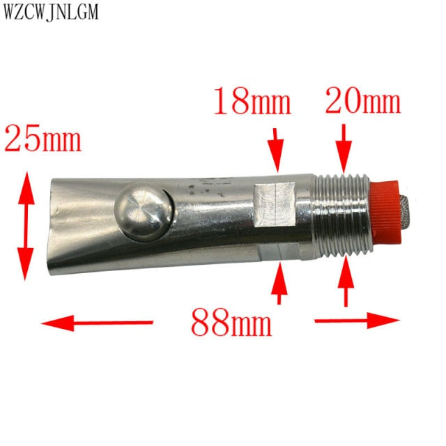 10 Pcs Livestock equipment 1/2" Thickening Stainless Steel Pig Head Nipple - KiwisLove