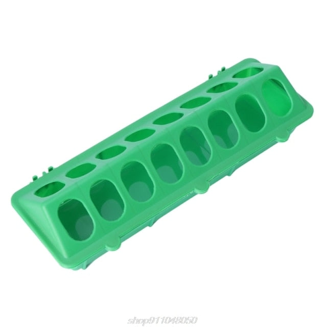 Plastic Flip-Top Bird Poultry Trough Feeding Case - KiwisLove