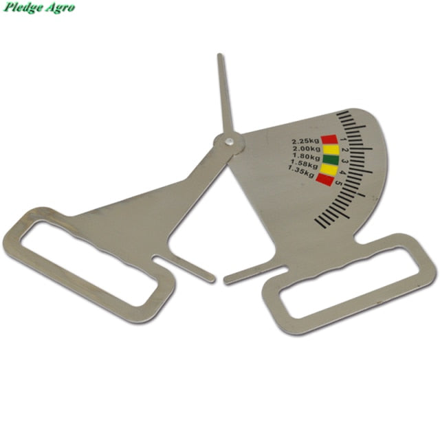 Sow body condition caliper guidance backfat meat measuring - KiwisLove