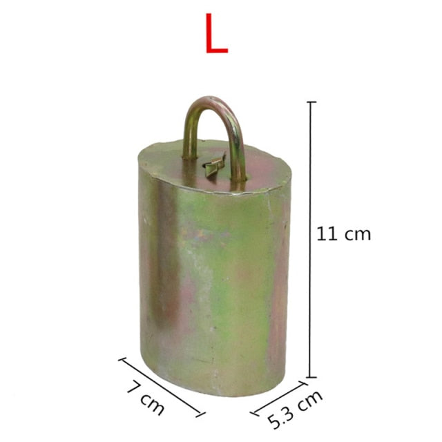 1 Pcs Poultry Stocking Large Thickened Cattle Sheep Copper Bells Livestock Animal Husbandry Copper Bells Sound Loud Brass Bell - KiwisLove