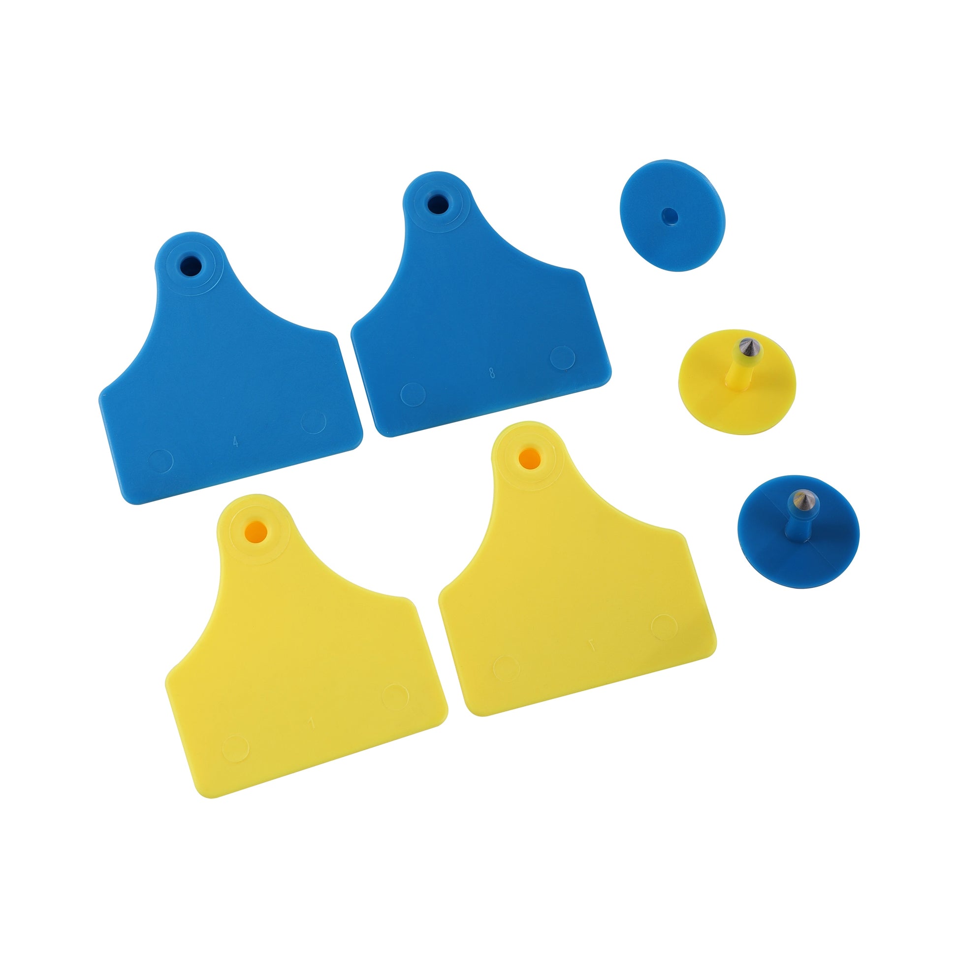 50PCS Pig Sow Ear Tag Plate Blank Marker Label - KiwisLove