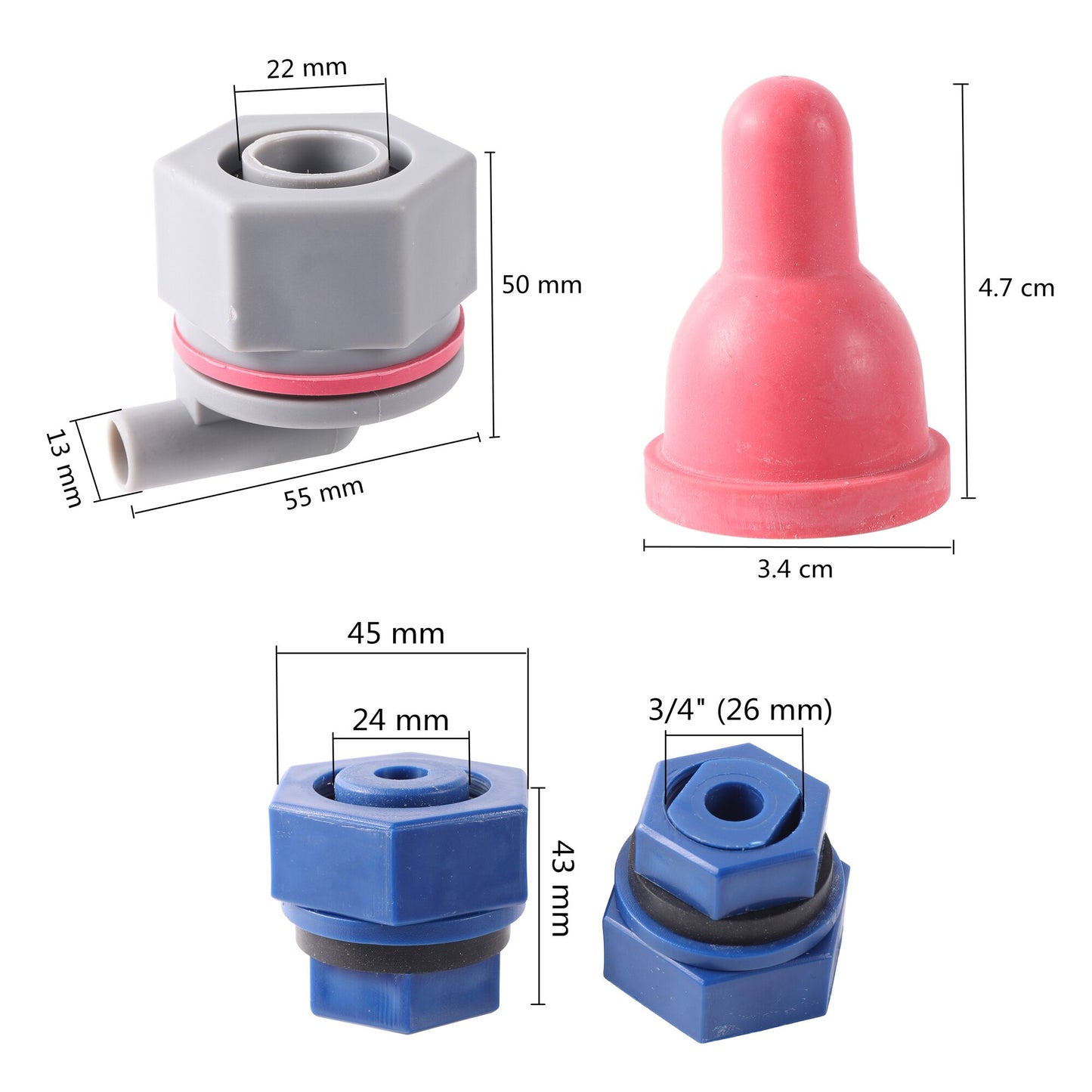 Rubber calf and sheep pacifier fixing bracket suitable - KiwisLove