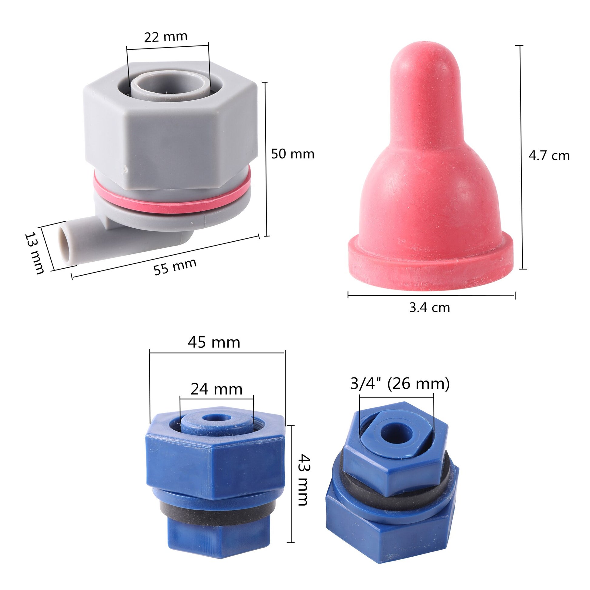 Rubber calf and sheep pacifier fixing bracket suitable - KiwisLove