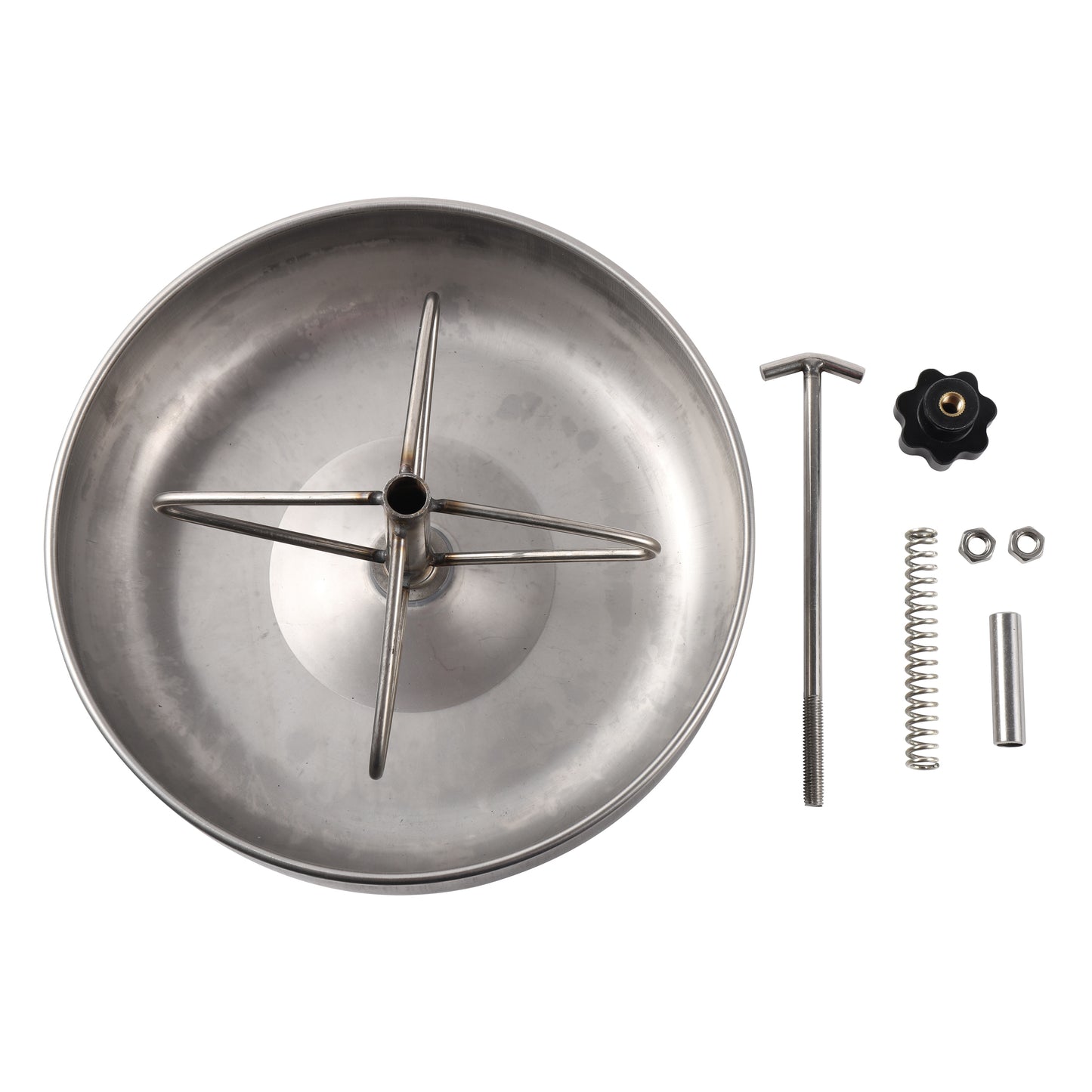 2 sets Stainless Steel Piglets Feeding Trough Piglets Feeding Plate - KiwisLove