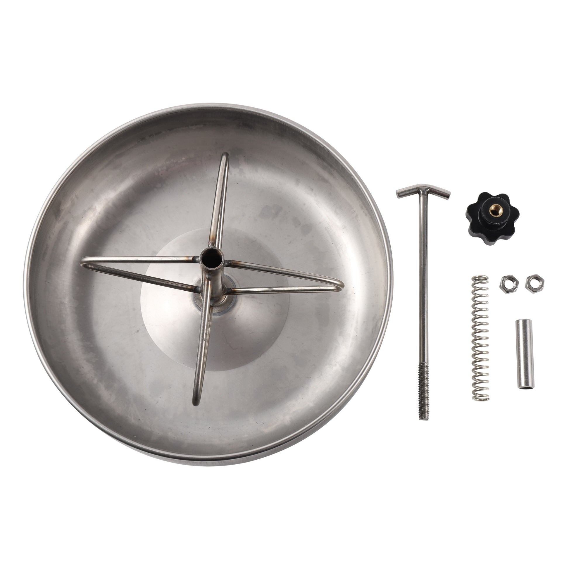 2 sets Stainless Steel Piglets Feeding Trough Piglets Feeding Plate - KiwisLove