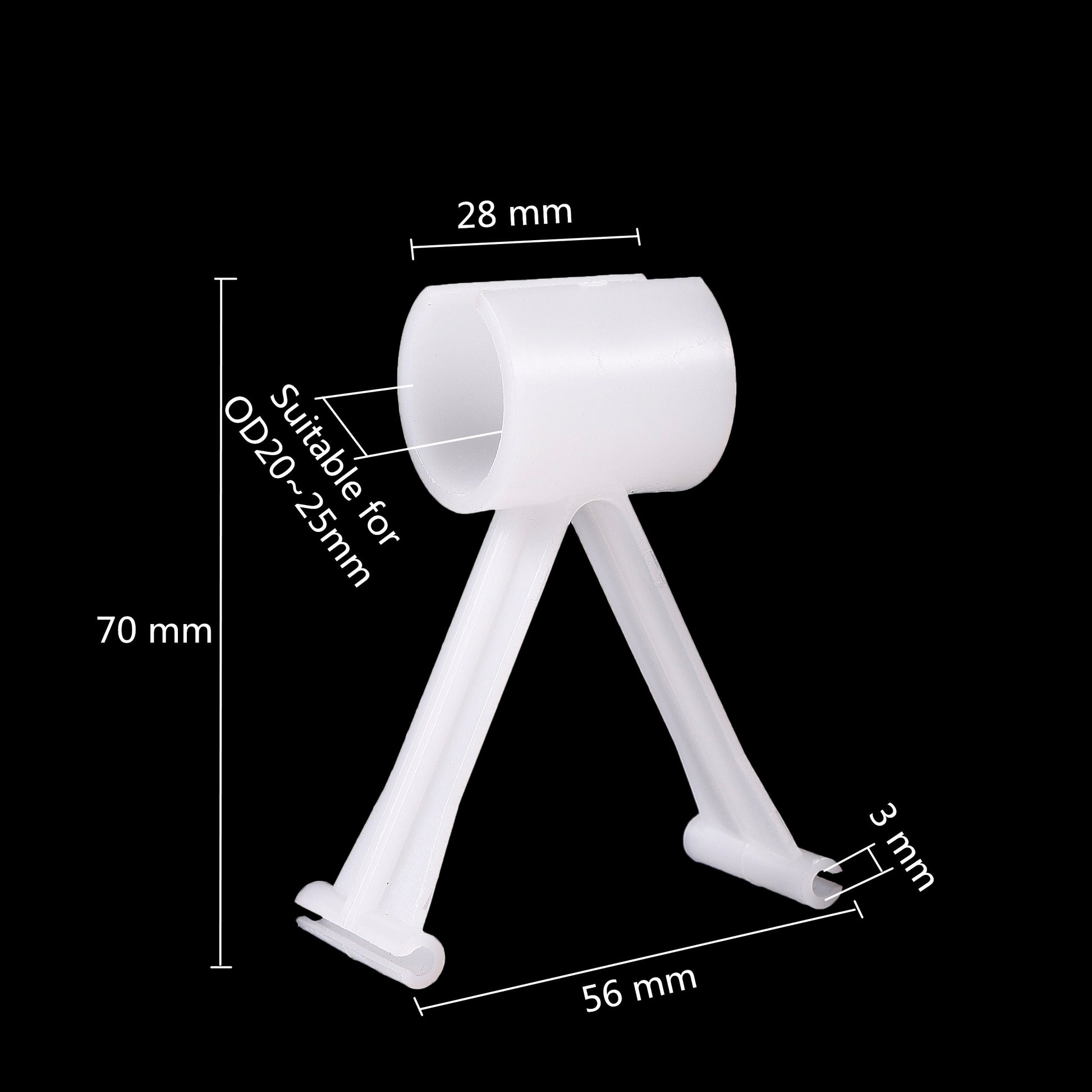50pcs 20-25mm PVC Fixed  water pipe bracket - KiwisLove