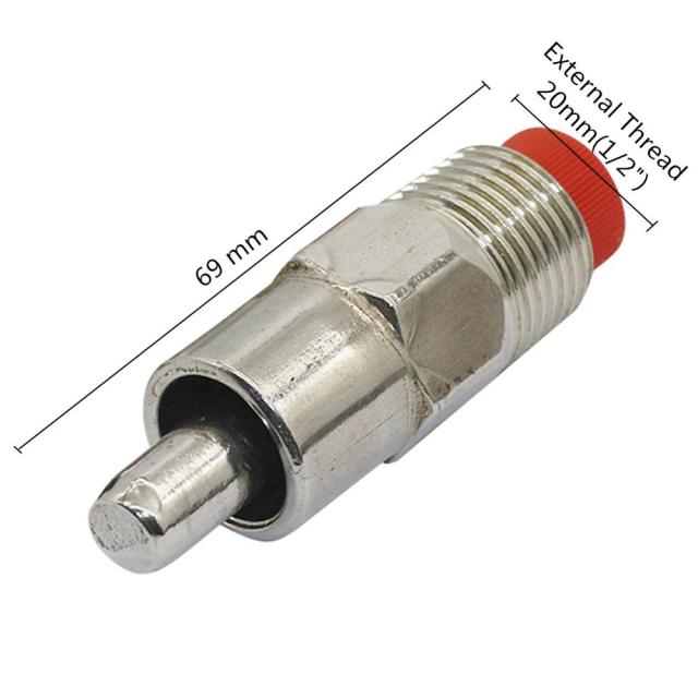 5Pcs 1/2" High Quality Stainless Steel Adult Pig Head Nipple Drinking Fountain - KiwisLove