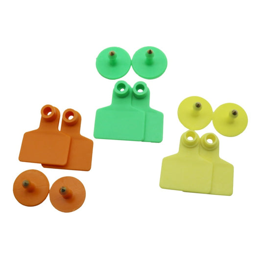20 Pcs Pig Cattle Sheep Ear Tag Signs Without Word Ear Laser Typing Copper Head - KiwisLove