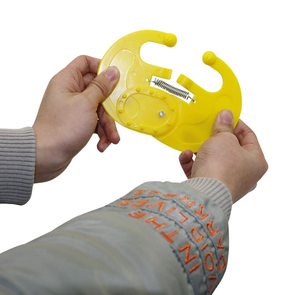 3 Pcs Farm Animal Equipment Yellow Durable Plastic Calf Weaning - KiwisLove