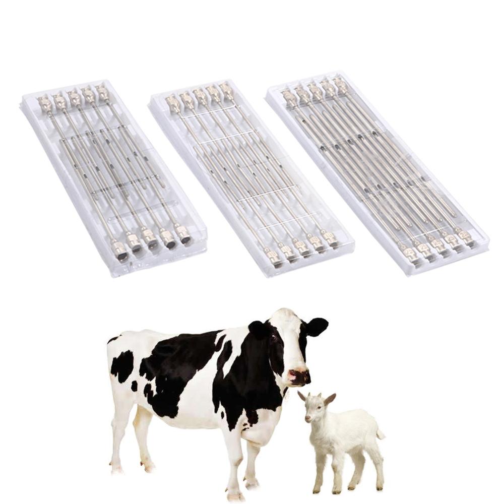 10 Pcs/box Cow Tongru Needle Cow Tongru Syringe Sheep Tongru Needle Filling - KiwisLove
