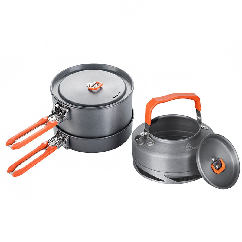 Fire Maple Camping  Pot KettleFry Pan Set Outdoor Camp Cooking Set - KiwisLove