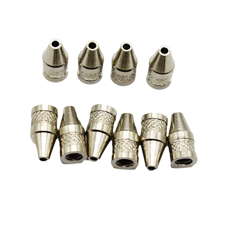 1mm /2mm Nozzle Iron Tips Metal Soldering Welding Tip For Electric Vacuum Solder Sucker/Desoldering Pump 10pcs/set - KiwisLove