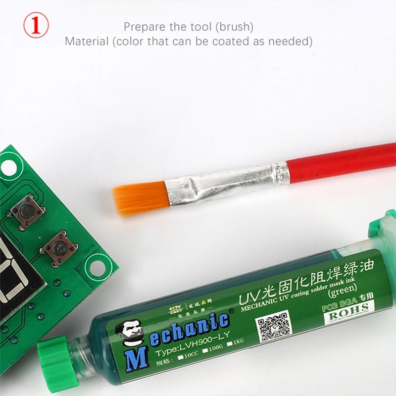 MECHANIC UV Light Curing BGA PCB Solder Mask Ink - KiwisLove