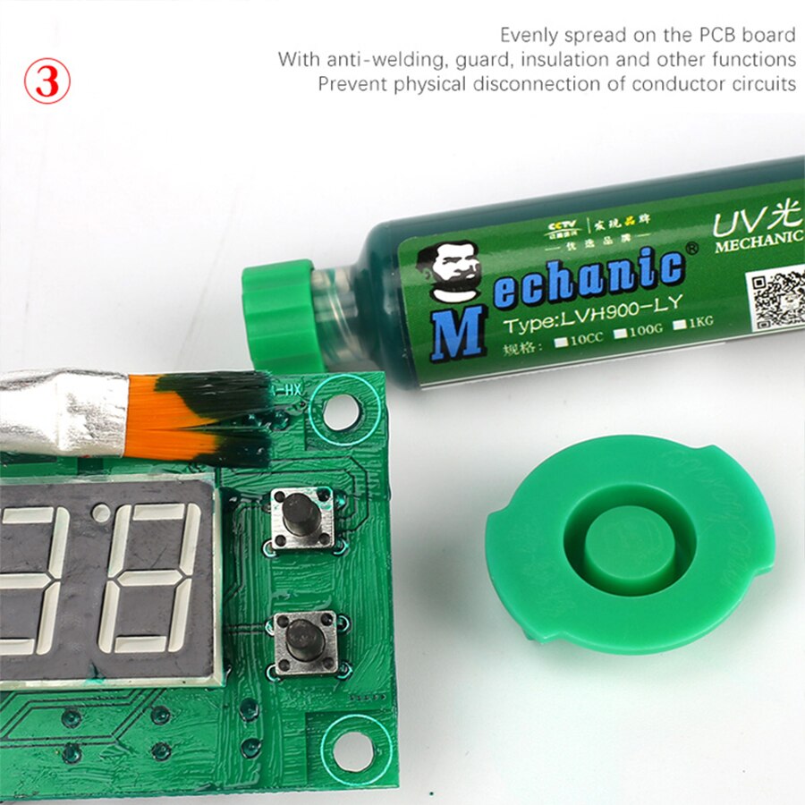MECHANIC UV Light Curing BGA PCB Solder Mask Ink - KiwisLove