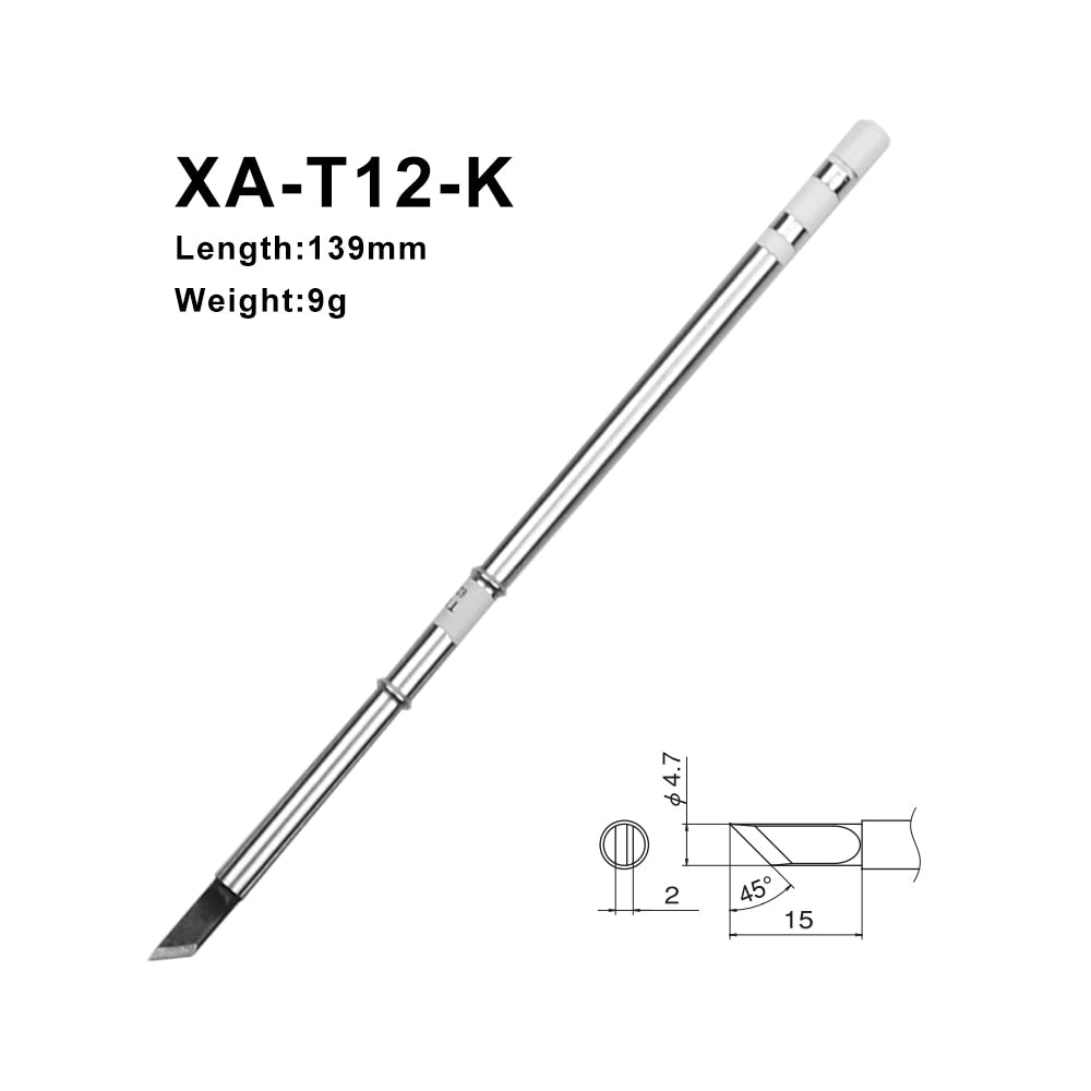 1PCS Solder Iron Tips XA-T12 series  soldering iron tips - KiwisLove