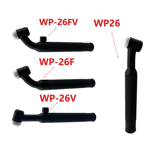 TIG Torch Body Argon Welding Torch Head WP26 Valve Flex Air Cooled Gas Tungsten Arc Welder GTAW A-200 Flex Torch - KiwisLove