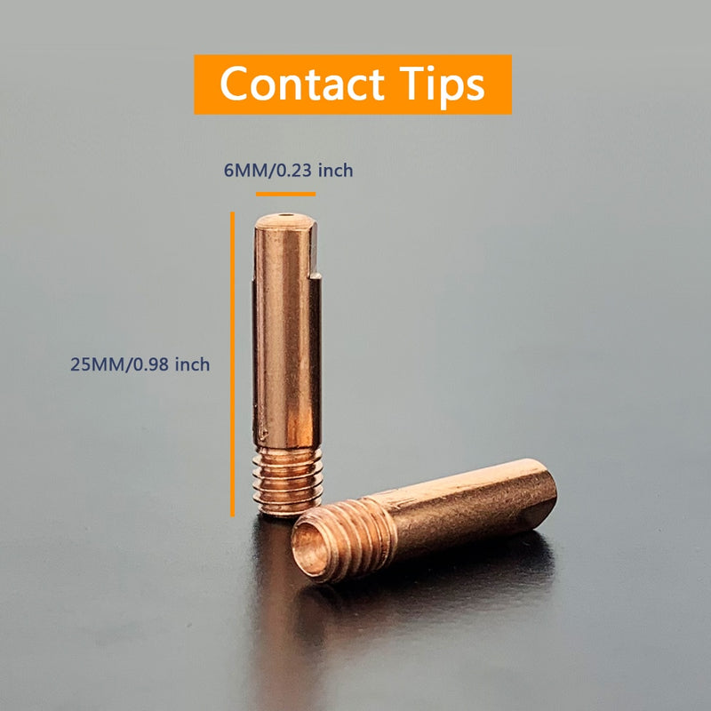 13Pcs Welding Torch Consumable  Nozzle 15AK Argon Arc  Nozzle holder Contact Tip For 15AK MIG  Welding Torch - KiwisLove