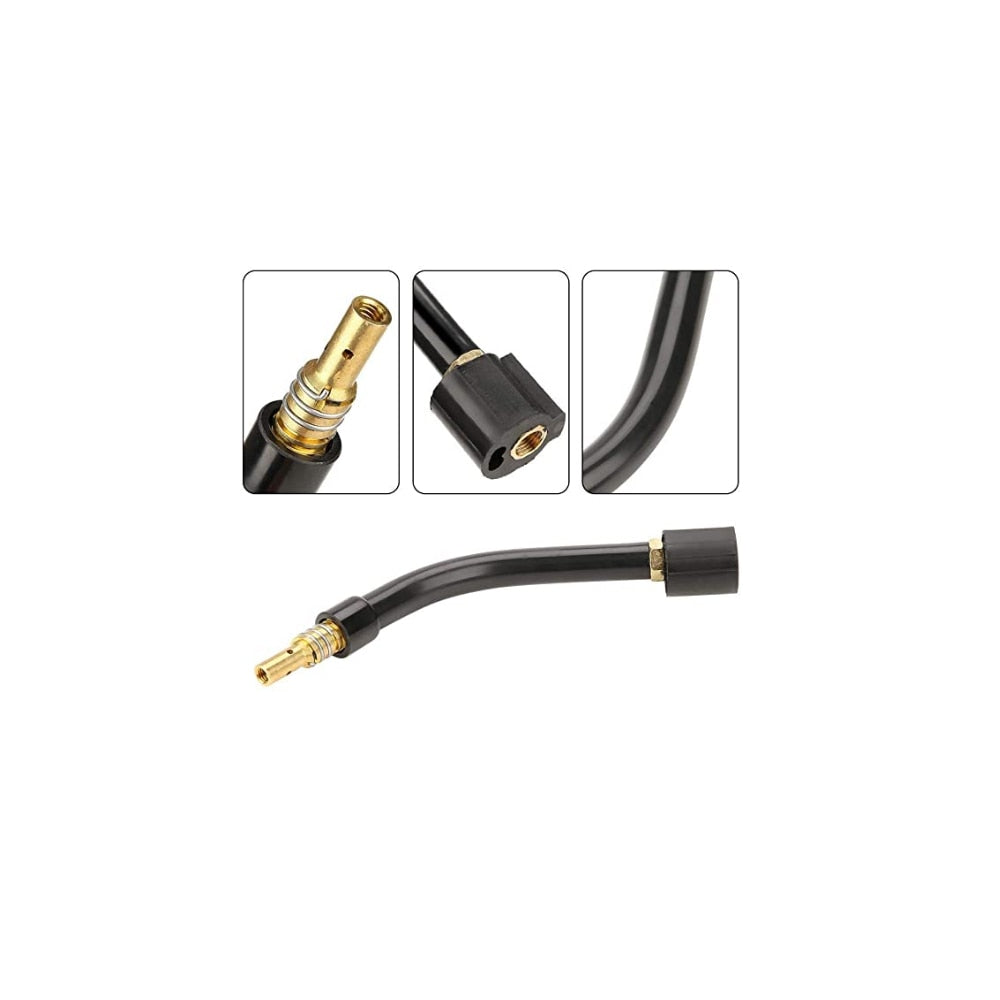 Welding Gun Tube Swan Neck Flexible Goose Neck Mig Welding Torch Consumables Brass for Binzel 15AK/24KD/25KD/36KD - KiwisLove