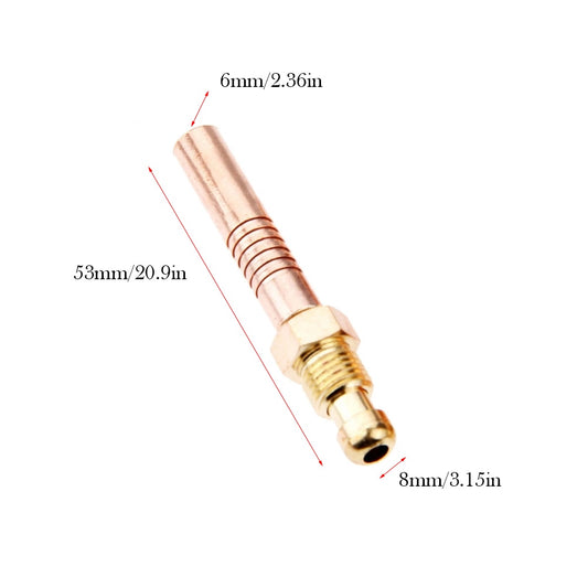 2pcs Gas & Power Cable Adapter FIT for WP-17 WP-9 WP-24G 24W TIG Welding Torch Welding & Soldering Supplies Tools - KiwisLove