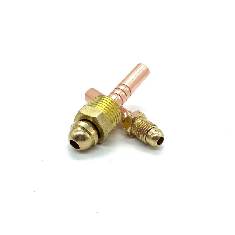 2pcs Gas & Power Cable Adapter FIT for WP-17 WP-9 WP-24G 24W TIG Welding Torch Welding & Soldering Supplies Tools - KiwisLove