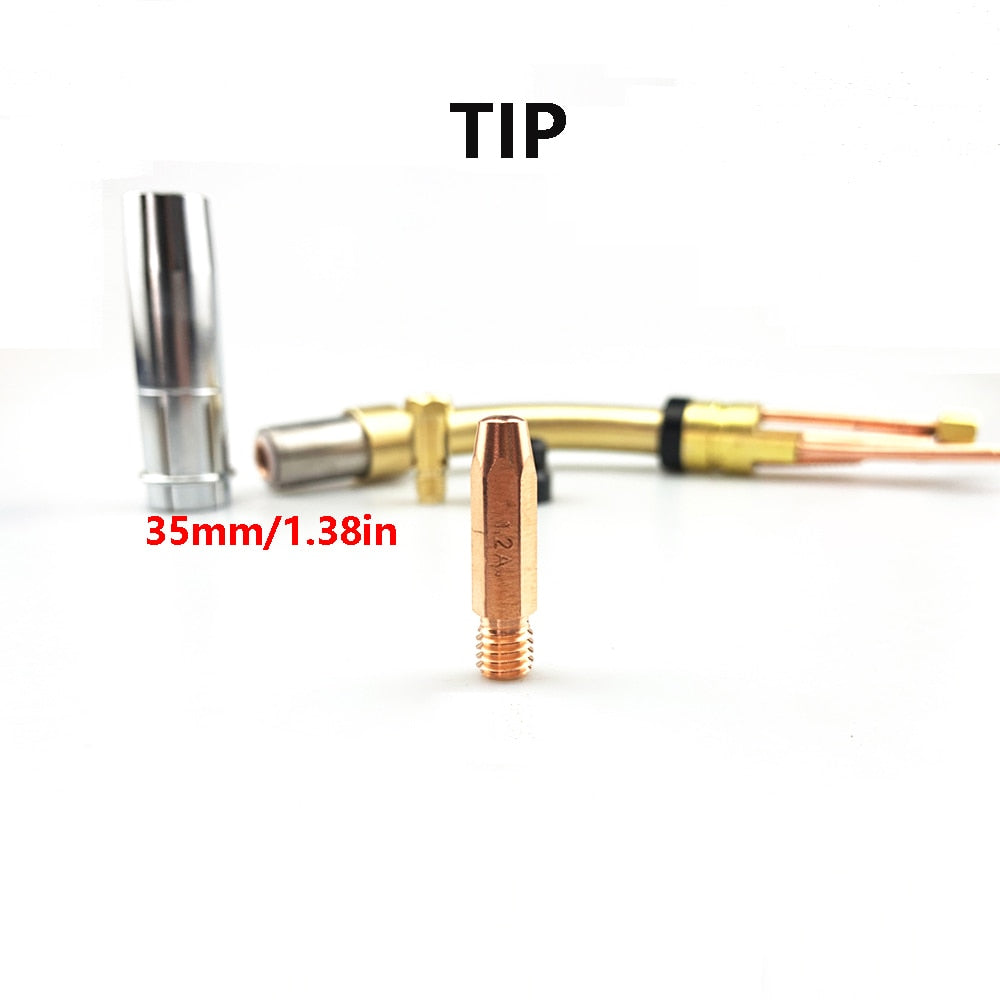 Kemppi 42w type MIG Welding contact tip M8*35mm For Welding torch welding gun - KiwisLove