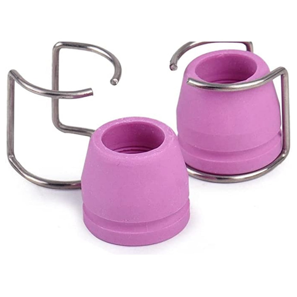 Welding Nozzle 100pcs Plasma Cutter 60A AG-60 Tip Electrode Consumable Accessories Kit of High Temperature Resistance - KiwisLove