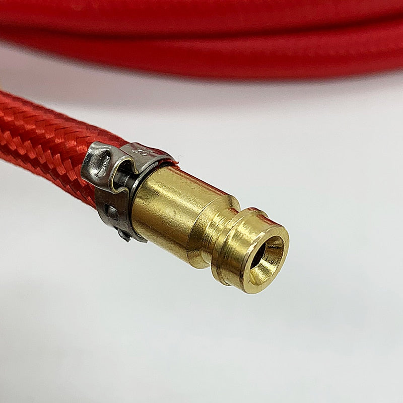 WP26 Quick Connect TIG Welding Torch Gas-Electric Integrated Red Hose Cable Wires 4M/157.48in 35-50 Euro Connector - KiwisLove