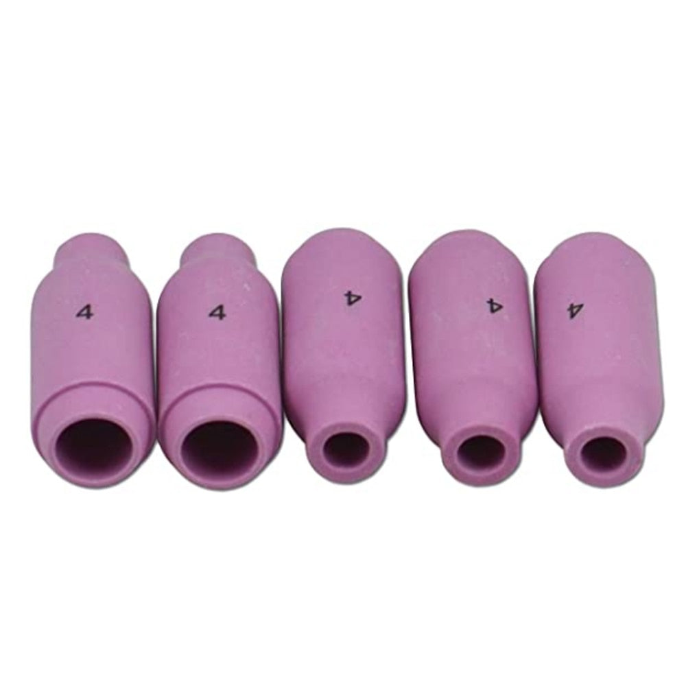 10PCS TIG Alumina Nozzles Ceramic Shield Cup 10N50#4 1/4" orifice - KiwisLove