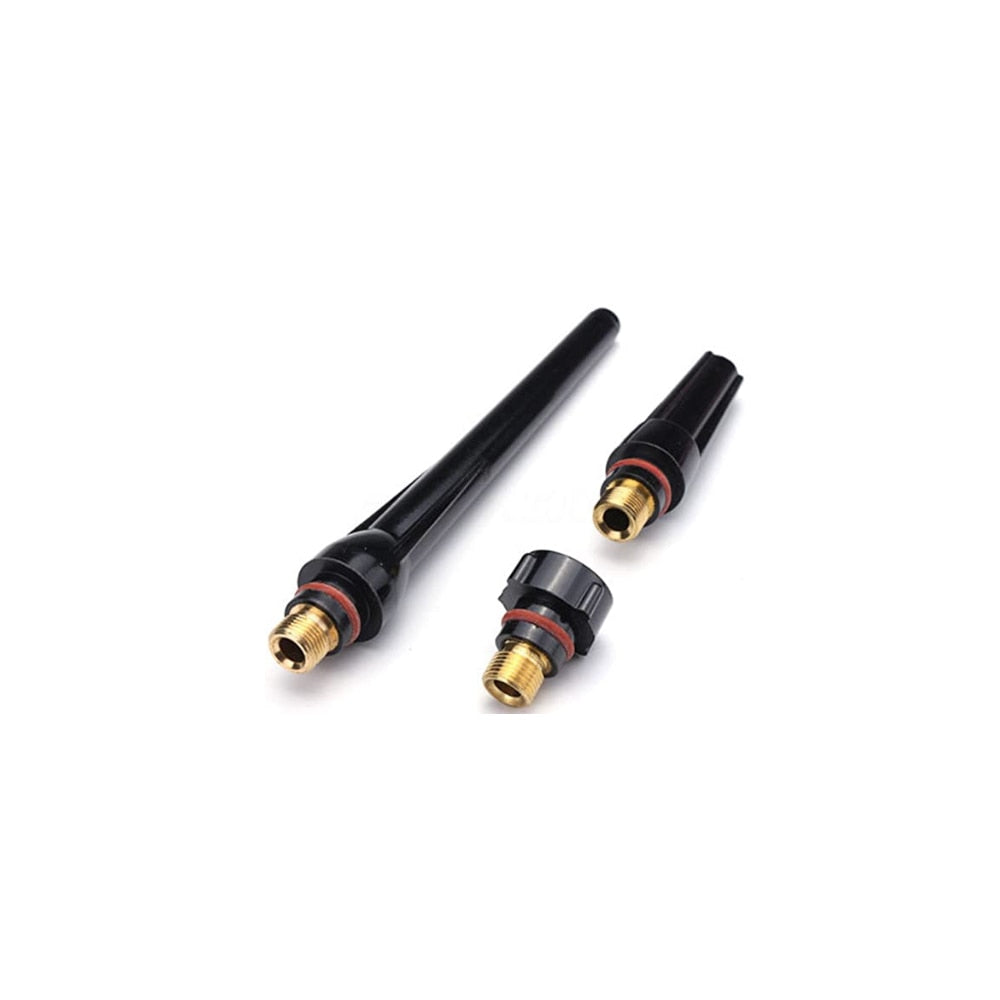 49PCS TIG Welding Torch Stubby Gas Lens #10 Pyrex Glass Cup Kit For WP-17/18/26 - KiwisLove