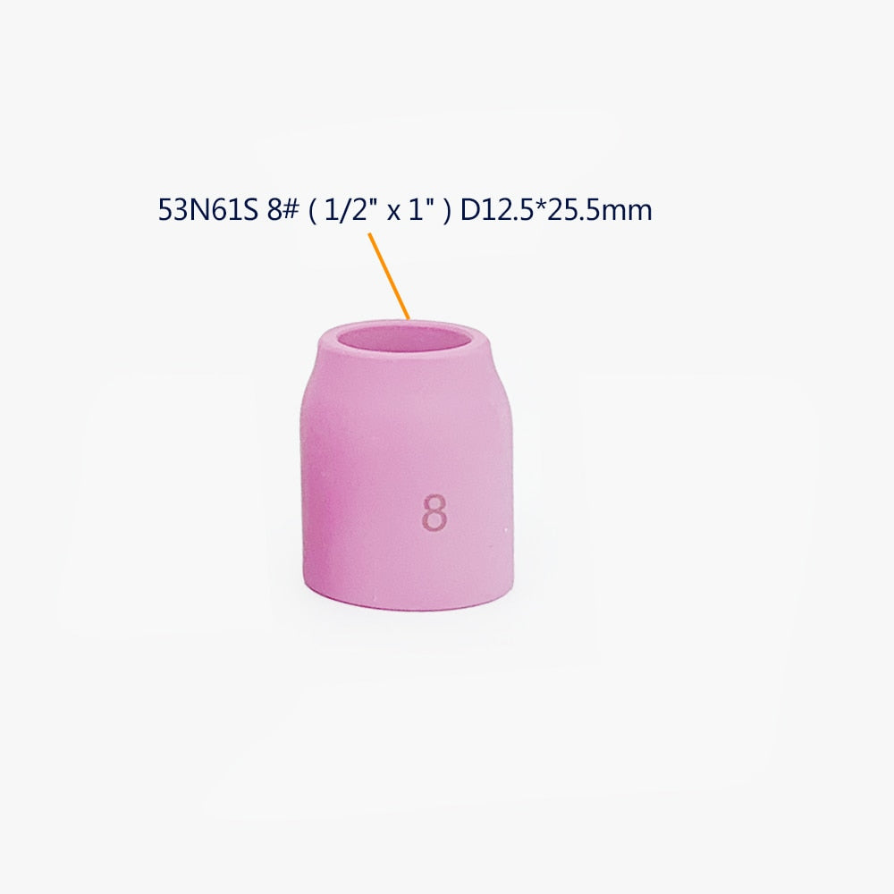 10 pcs TIG Gas Lens Alumina Nozzle Ceramic Cup - KiwisLove