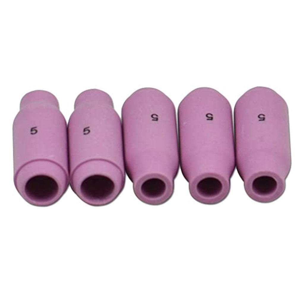 10pcs 10N49#5 Orifice TIG Alumina Nozzles Ceramic Cup - KiwisLove