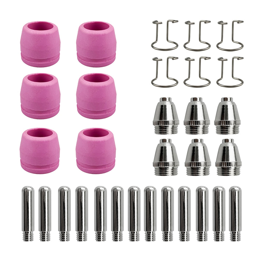 Plasma Torch Tip soldering  Electrode Consumables Cutting Kit - KiwisLove