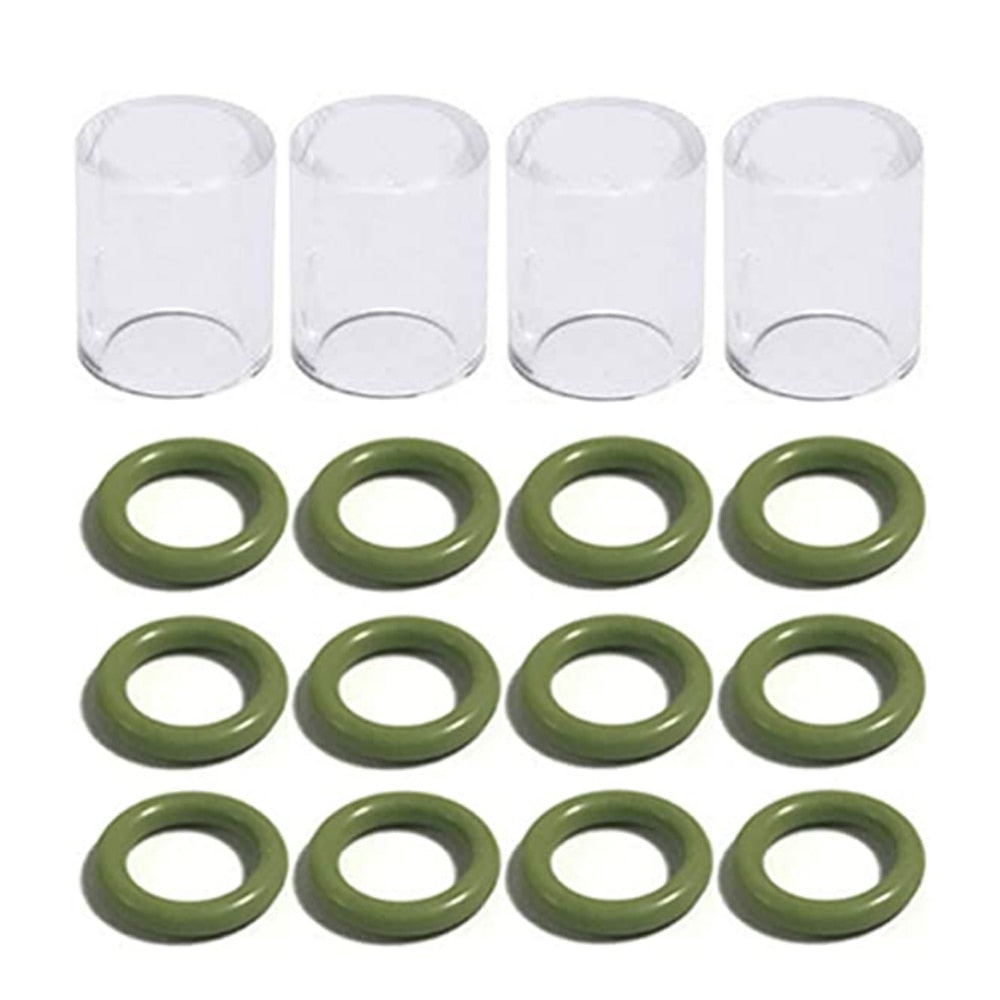 Practical Tig Welding kit Torch Collet Gas Lens Pyrex Glass Cup Kit - KiwisLove