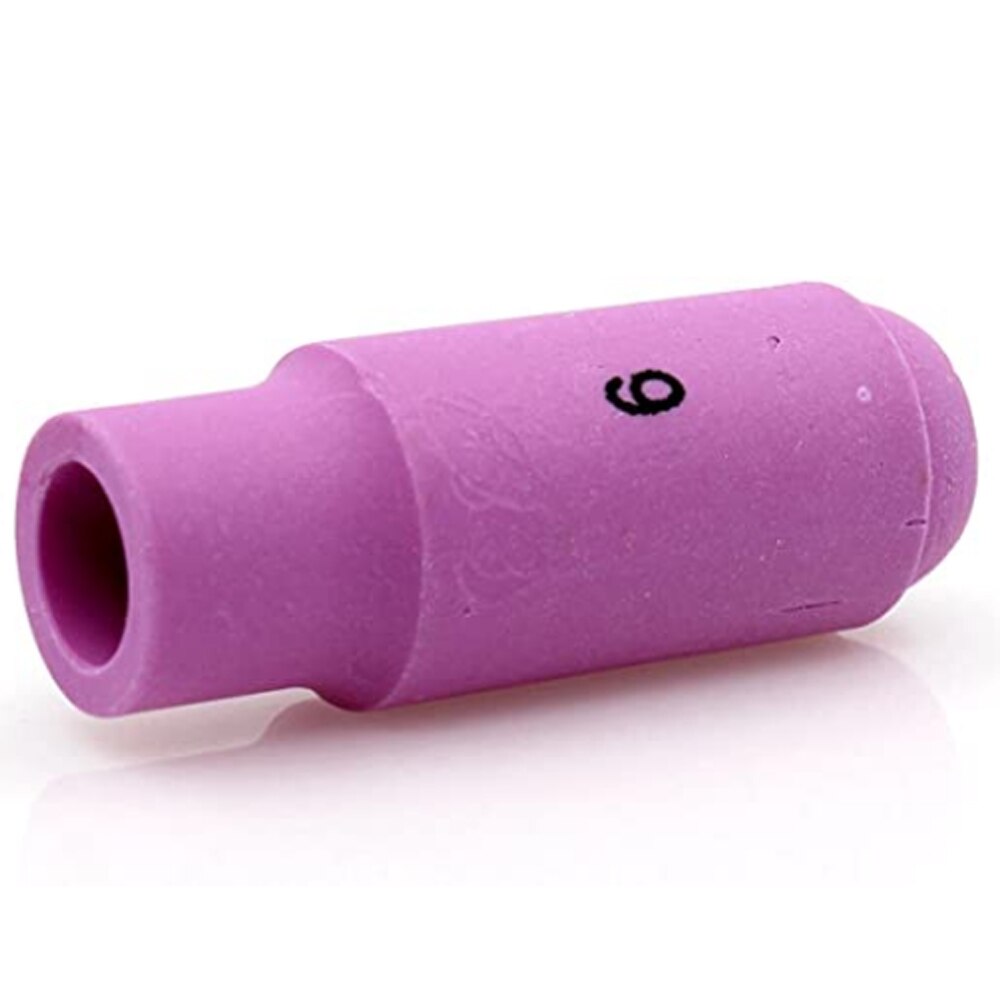 10PCS 10N48 #6 TIG Welding Torch Consumables Alumina Nozzle Ceramic Shield - KiwisLove