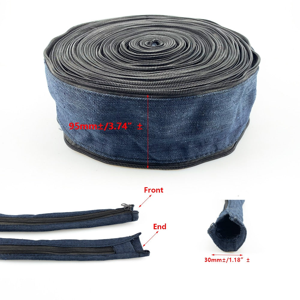 Welding Torch Cable Cover Cowboy Zipper Jacket TIG Plama Cutting Cable - KiwisLove