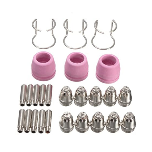 26PCS SG-55 AG-60 Plasma Cutter Cutting Torch Tip Nozzles Consumables Kit - KiwisLove