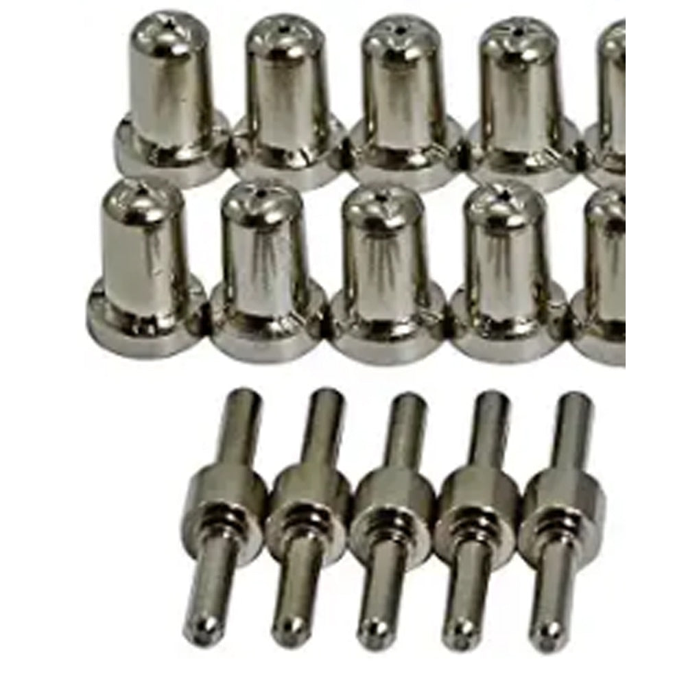 40pcs Plasma Cutting Torch Consumable Cutting Extended Long Plasma Cutte - KiwisLove