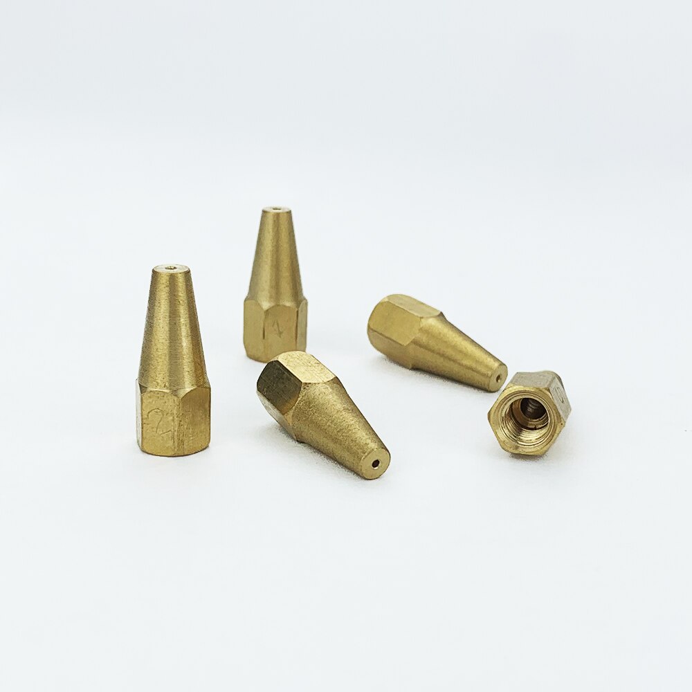 5 PCS H01-5 Gas Brazing Torch Nozzle Oxygen Acetylene Liquified Gas - KiwisLove