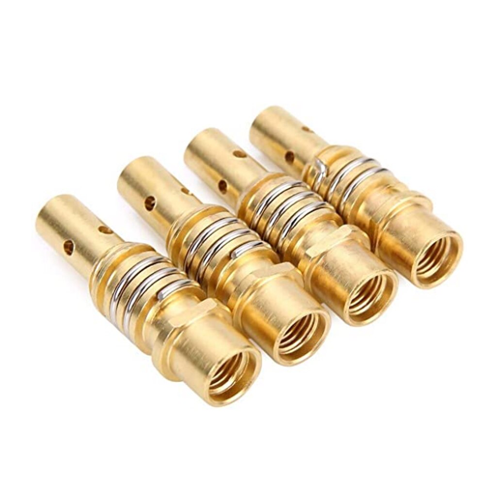 11Pcs Mig Welding Nozzle Welder Torch Nozzles Gold Tip Holder - KiwisLove