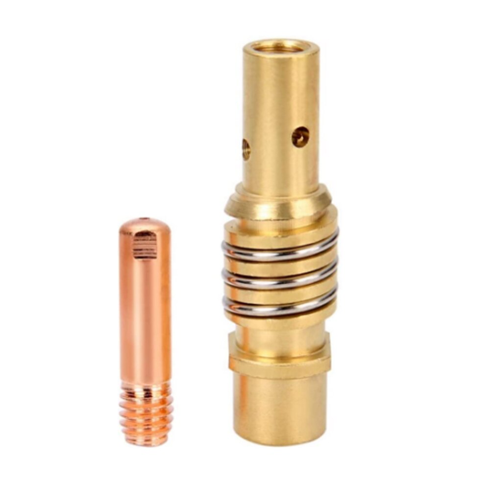 11Pcs Mig Welding Nozzle Welder Torch Nozzles Gold Tip Holder - KiwisLove