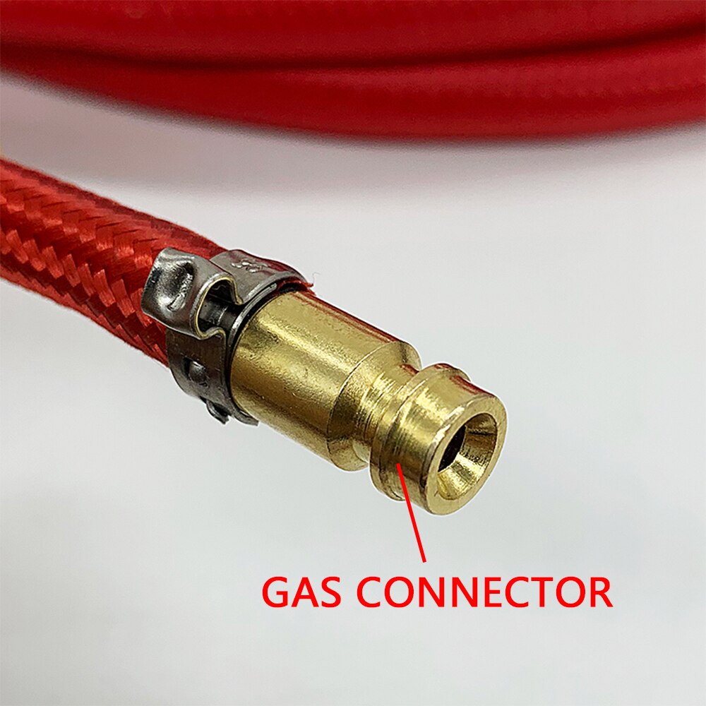 WP17FV TIG Welding Torch Gas-Electric Integrated Red Hose Cable - KiwisLove