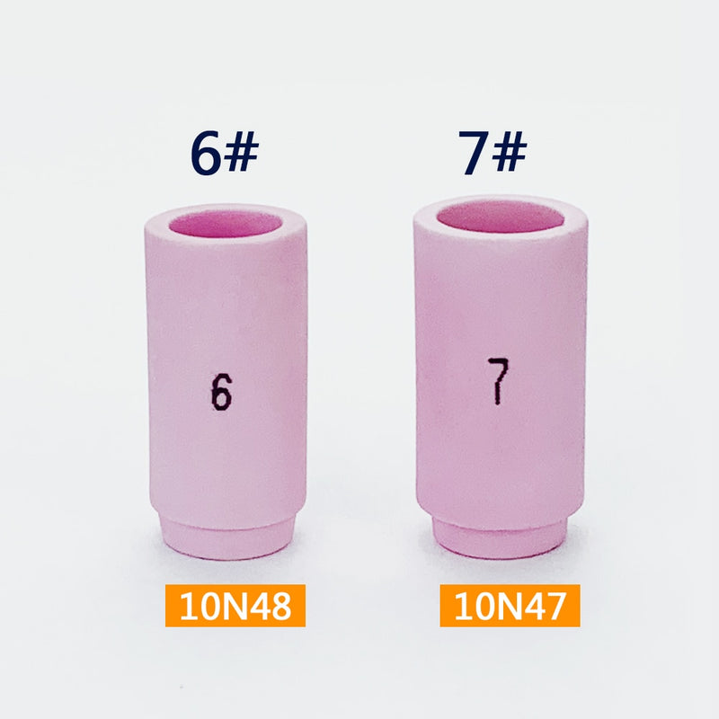 10Pcs Per Box  Alumina Nozzles For TIG WP17 18 26 Welding Torch - KiwisLove