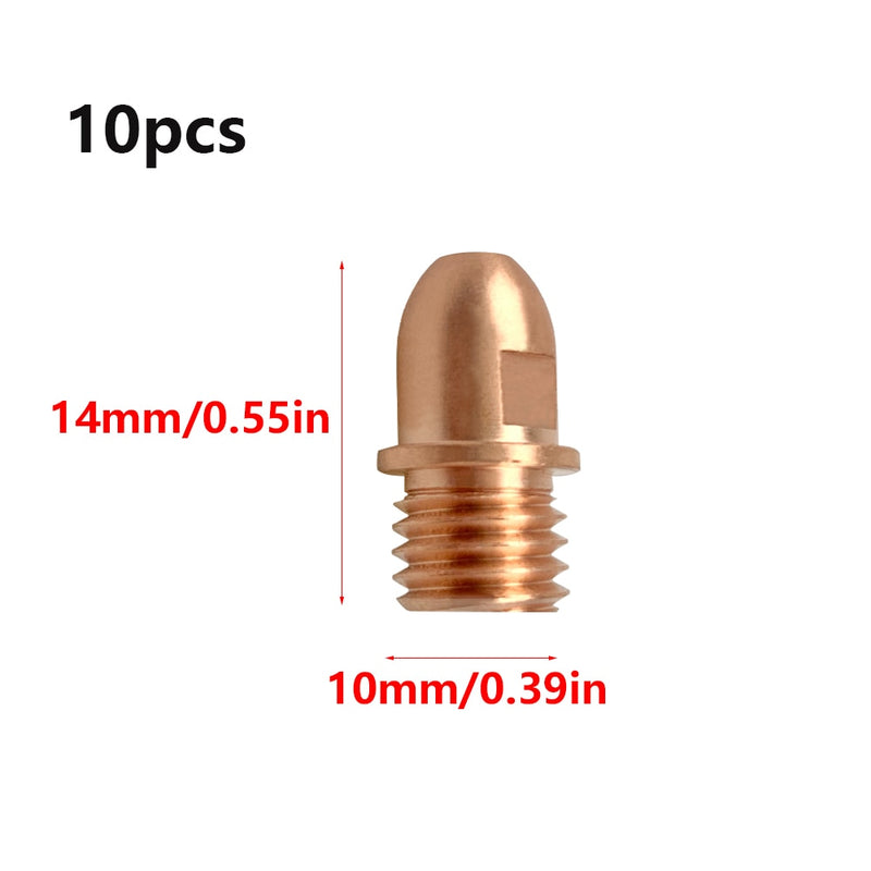 10Pcs A101 A141 Electrode Nozzle 1.7mm 1.4mm - KiwisLove