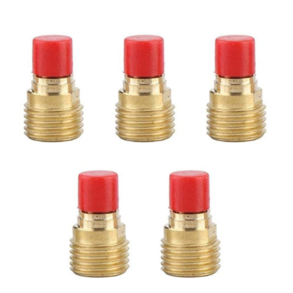 5pcs 45V44 Gas Lens Collet Body welding equipment2.4mm3/32" - KiwisLove
