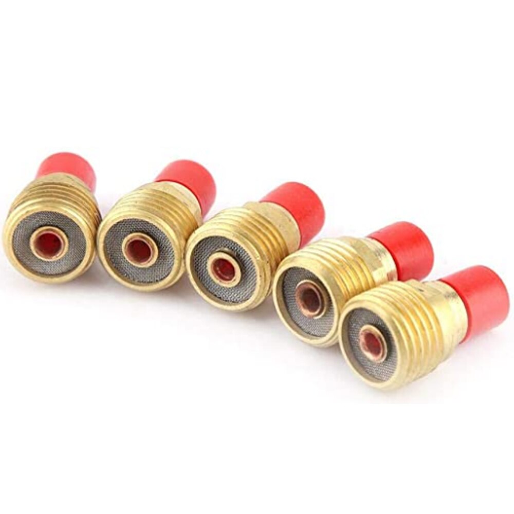 5pcs 45V44 Gas Lens Collet Body welding equipment2.4mm3/32" - KiwisLove