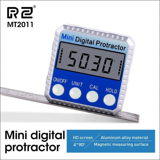 Angle Protractor Universal Bevel 360 Degree Mini Electronic Digital - KiwisLove