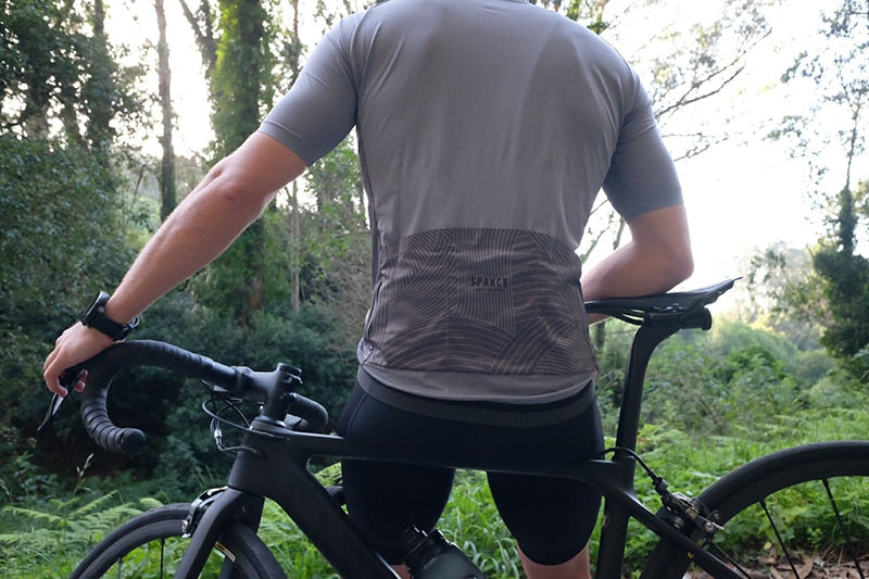 SPAKCT Cycling Jersey Green Men Quick Drying Breathable  MTB - KiwisLove