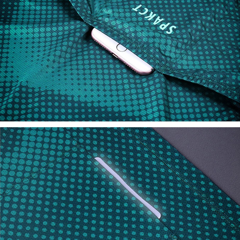 SPAKCT Cycling Jersey Green Men Quick Drying Breathable  MTB - KiwisLove