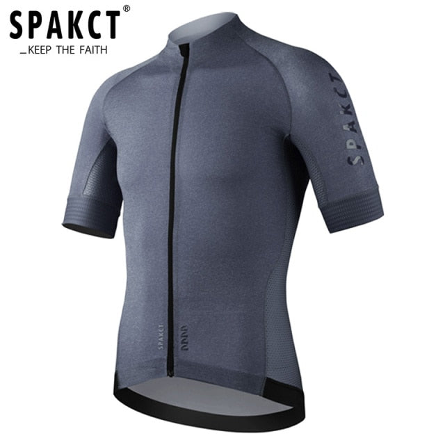 SPAKCT Men Cycling Jersey Mtb Bike Shirt Sunscreen Cool Body Feel Quick Drymountain - KiwisLove